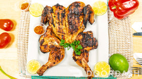 Poulet braisé au charbon