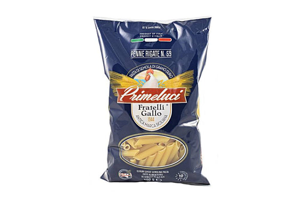 Pâtes penne rigate 500g Primeluci