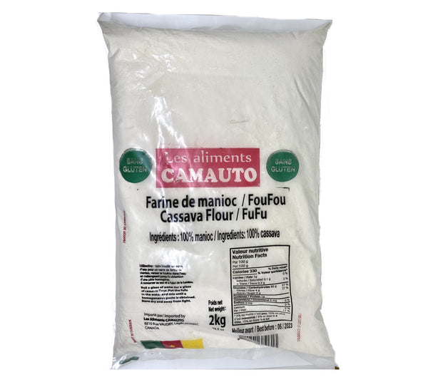 Farine de manioc sans gluten 1kg Camauto