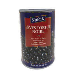 Fèves tortue noire 540ml NuPak