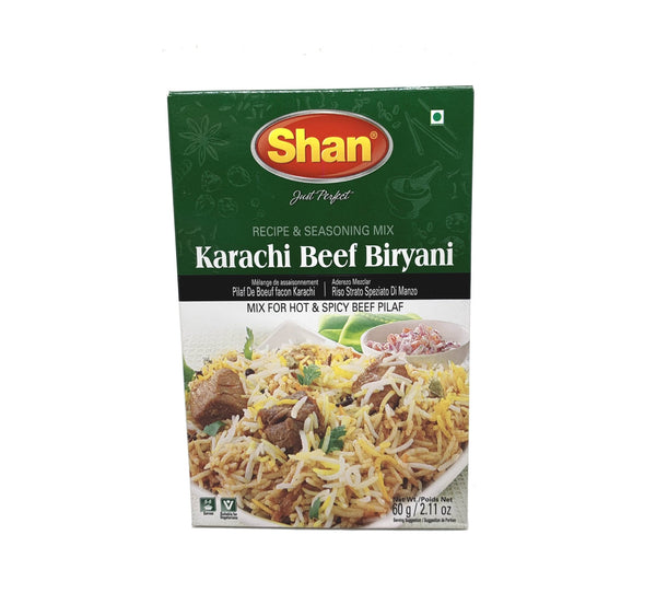 Karachi au bœuf biryani 60g Shan