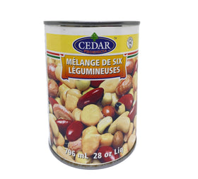 Mélange de six légumineuses 796ml Cedar