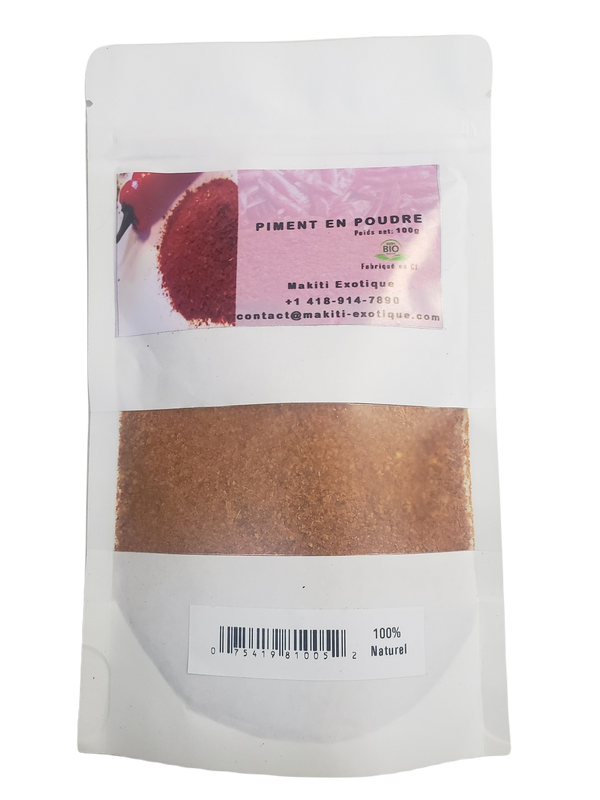Poudre de piment fort