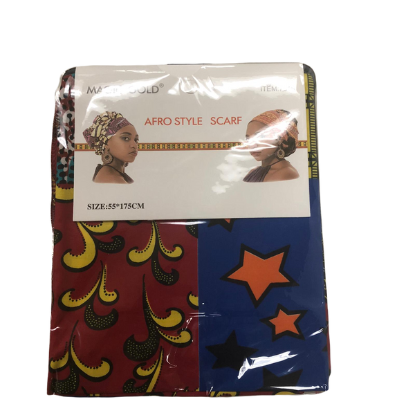 Accessoires de cheveux foulard afro style