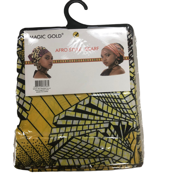 Accessoires de cheveux foulard afro style