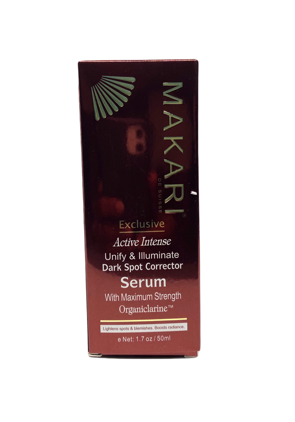 Serum correcteur et anti-tâches avec forte teneur organiclarine 50ml Makari