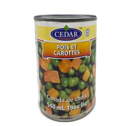 Pois et Carottes 540ml Cedar