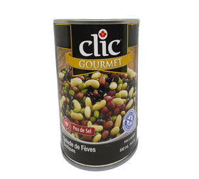 Salade de fèves exotiques 540ml Clic