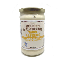 Sauce alfredo style maison  605ml Délices d'autrefois