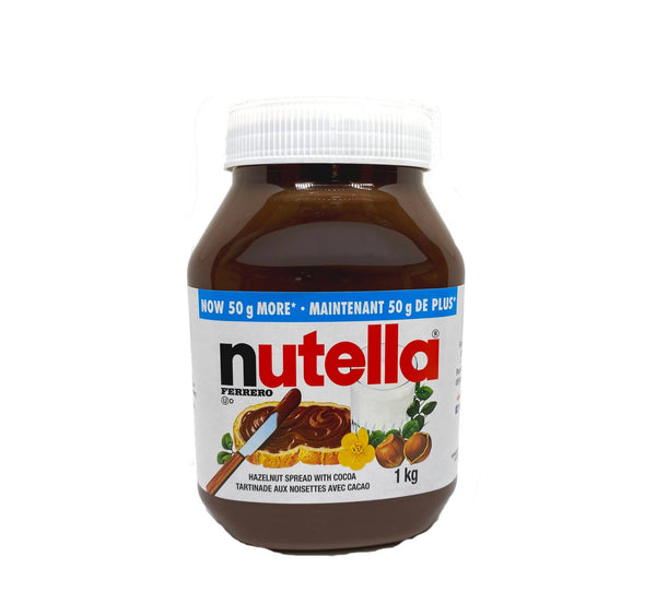 Tartinade aux noisettes avec cacao nutella